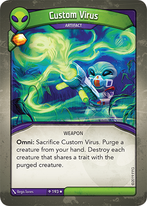 [COTD] - Custom Virus | April 24, 2023 : r/KeyforgeGame