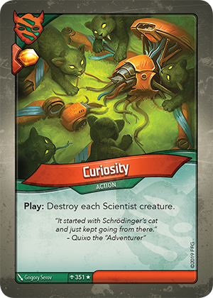 [COTD] - Curiosity | April 10, 2023 : r/KeyforgeGame