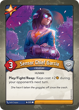 Sensor Chief Garcia