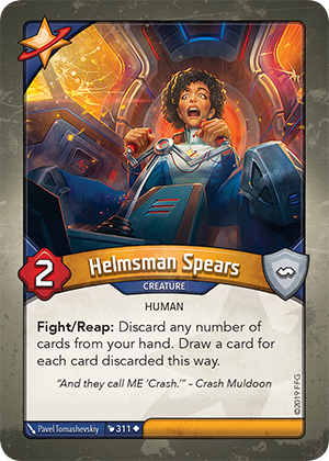 Helmsman Spears