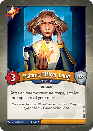 Psionic Officer Lang