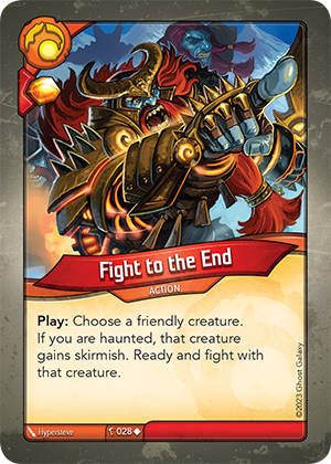 Fight to the End