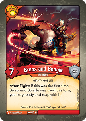 Brunx and Bongle