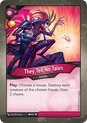 They Tell No Tales