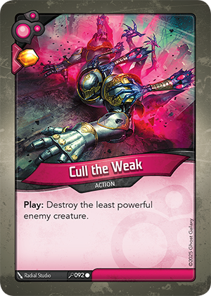 Cull the Weak